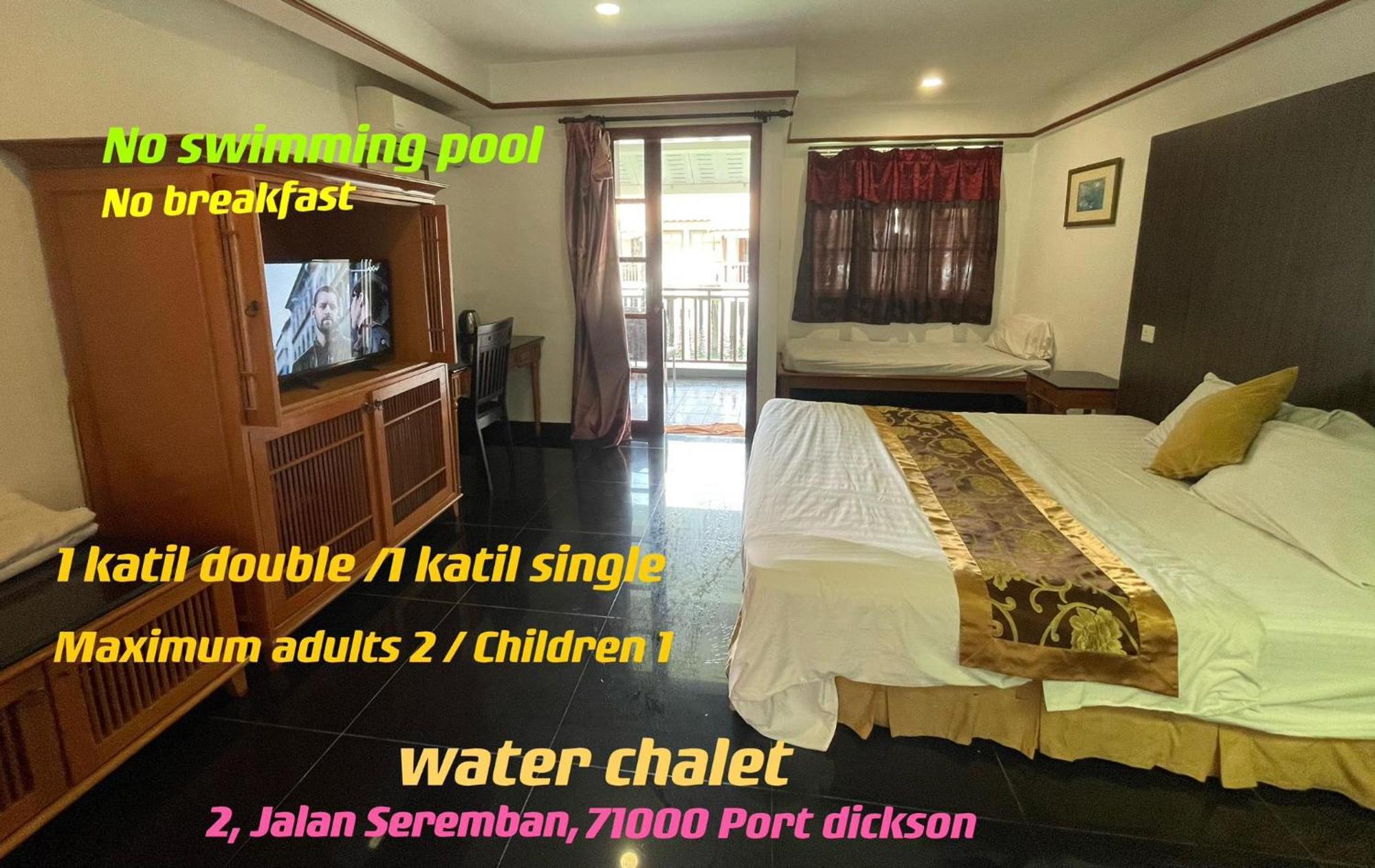 Water Chalet Port Dickson- Private Esterno foto